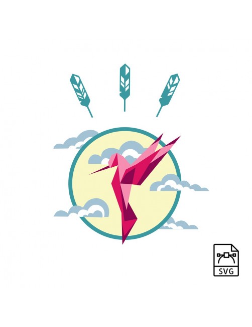 Hummingbird - Vector graphics Hummingbird - Vector graphics